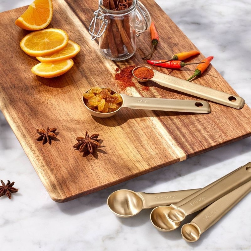 NWT Sheffield Homes Measuring Designer Spoons